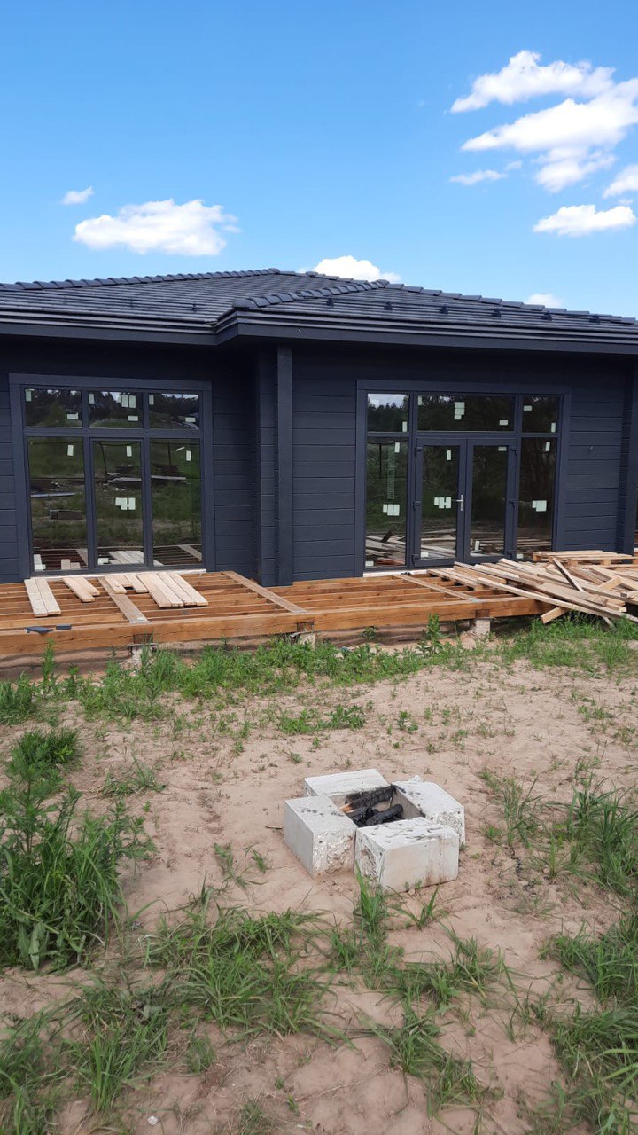 Дом из клееного бруса 246 м.кв., сдан 18.06.2023